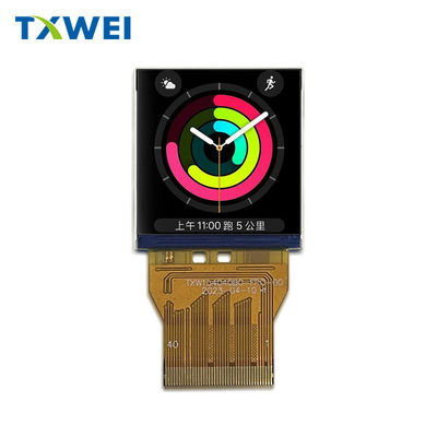 สี่เหลี่ยม 1.54 นิ้ว RGB อินเตอร์เฟซ 320 * 320 ขนาดเล็กจอ LCD 700nits