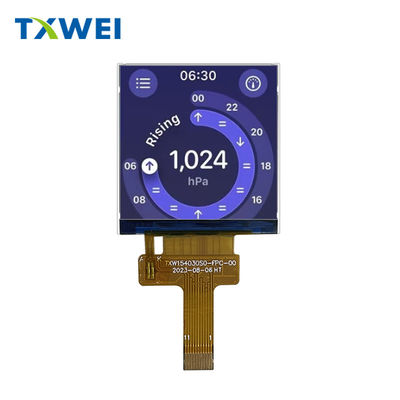 TFT LCD Display 1.54 นิ้ว สําหรับ SPI 4 BIT Interface Type 900nits