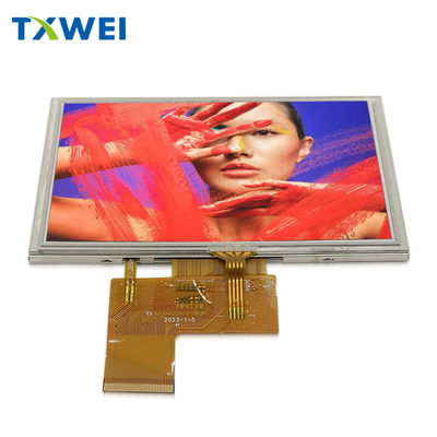 550nits 5 Inch Capacitive Touchscreen IPS สําหรับการควบคุมอุตสาหกรรม