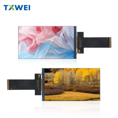 5 นิ้ว MIPI 480 * 854 TFT จอแสดงผล 400-800nits แผ่นแสดงผล endoscope อุตสาหกรรม