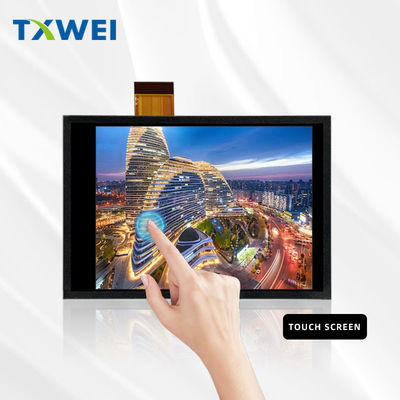 3.2 นิ้ว 240 * 320 ทัชจุลภาพ IPS การควบคุมการเข้าถึงประตูล็อคจอ LCD จับมือ