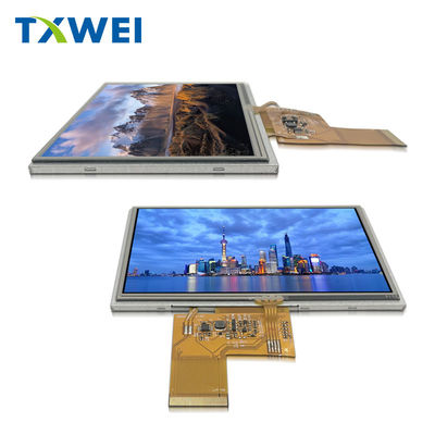 HD 800*480 LTPS LCD 5 นิ้ว TFT LCD Display Screen ผู้ผลิตแท้