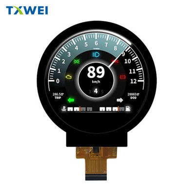 2.76 นิ้ว 480 * 480 RGB รอบ TFT โมดูล LCD กับ RGB 18 BIT อินเตอร์เฟซ