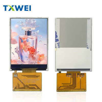 2.4 นิ้ว EWV มุมมองกว้าง IPS ความสว่างสูงจอจอ LCD ความสว่าง 350cd / m 2 จอจอ LCD TFT