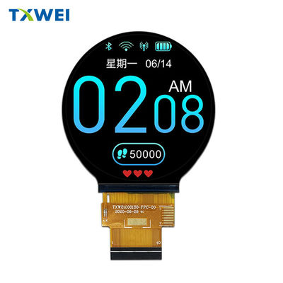 2.1 นิ้ว480*480IPS แผนที่เครื่องสกัดอุตสาหกรรมควบคุมเครื่องมือเครื่องมือหมุน LCD
