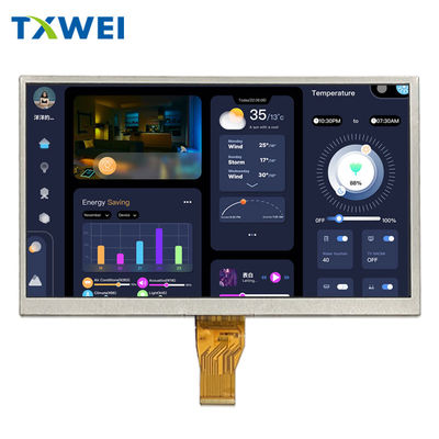 10.1 นิ้ว 1024 * 600 TFT LCD Screen With LVDS Interface สําหรับจอนําทางรถ