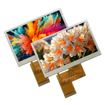 4.3-inch Industrial Medical Display 480 * 272 พร้อมจอ LCD อินเตอร์เฟซ RGB