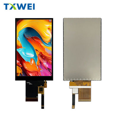 4มอนิเตอร์การแพทย์ขนาด 0.3 นิ้ว แสดง 480 * 800 ด้วยอินเตอร์เฟซ RGB และจอ LCD 350nits