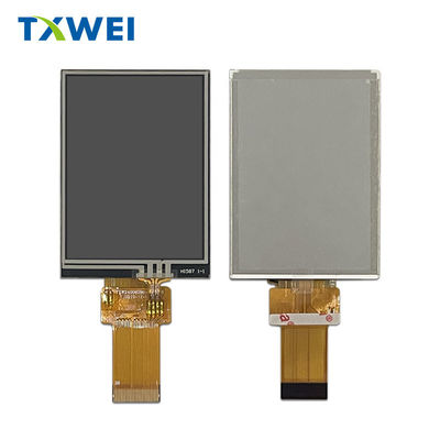 2.4 นิ้ว 240 * 320 สกรีนสัมผัสแบบต้านทาน พร้อม 350 นิต และ MCU 8 / SPI4 อินเตอร์เฟซ