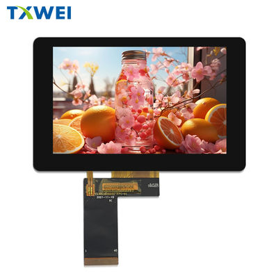 โมดูลจอ LCD TFT ขนาด 5 นิ้ว พร้อมจอสัมผัสจอ LCD ความละเอียด 800x480