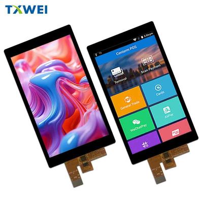 มัลติทัช PCAP TFT 5.5 นิ้ว จอ MIPI อินเตอร์เฟซ 1080 * 1920 พิกเซล ราคาต่ํา รับประกัน