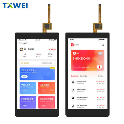 5.5 นิ้ว TFT Display ผู้ผลิต รูปแบบ 5.5 นิ้ว PCAP TFT Display
