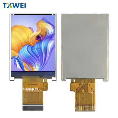 หน้าจอ LCD TFT ขนาด 2 นิ้ว ความละเอียด 240*320 IPS 400nits MCU8/16 BIT Interface