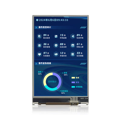 3.5 นิ้ว TFT LCD 320x480 ILI9488 แดชแคม อินเตอร์เฟซ RGB IPS 3.5 นิ้ว TFT LCD แพนล