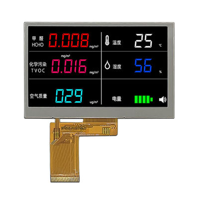 ปรับแต่ง 4.3 นิ้ว IPS tft แผ่นจอ lcd 480xRGBx272 ความละเอียด RGB อินเตอร์เฟซ ST7283 หมุน IC