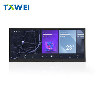 10หน้าจอ LCD TFT ขนาด.25 นิ้ว 1920 × 720 พิกเซล LVDS อินเตอร์เฟซ ความสว่าง 1000