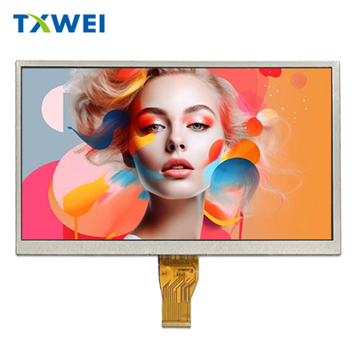 หน้าจอแสดงผล LCD ความละเอียดสูงทางการแพทย์ IPS ขนาด 10.1 นิ้ว 1024 * 600 LVDS สำหรับการควบคุมอุตสาหกรรม