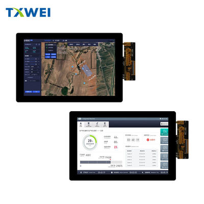 7 นิ้ว Incell แบบบูรณาการสัมผัสเคลือบเต็มรูปแบบความสว่างสูงชุด 1200*1920 Drone รีโมทคอนโทรลแผงจอแสดงผล